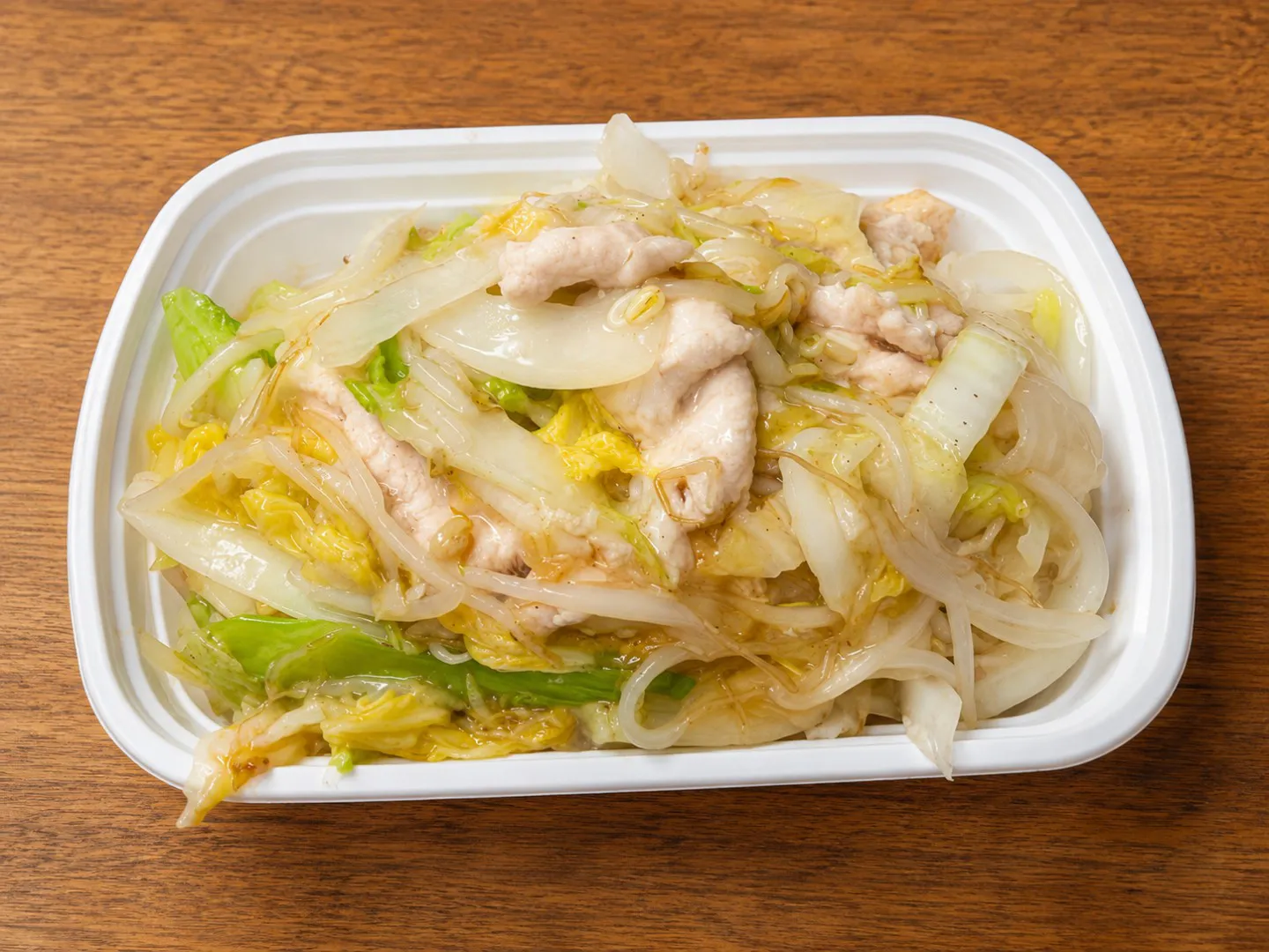 Chicken with napa cabbage and bean sprouts at China King, an Asian Restaurant in Merritt Island